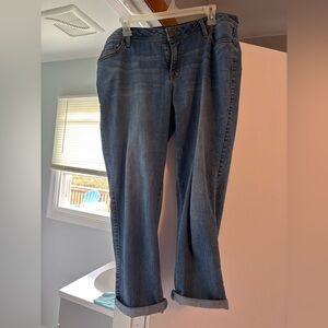 Classic Blue Women's Jean Capris